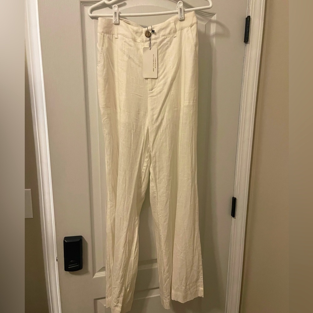 NWT wide leg pants size medium